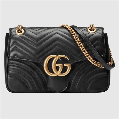 Gucci Borsa a Spalla Media GG Marmont 